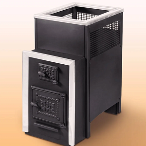 Печь банная Радуга ПБ-30Б (под навесной бак 60л) 8мм