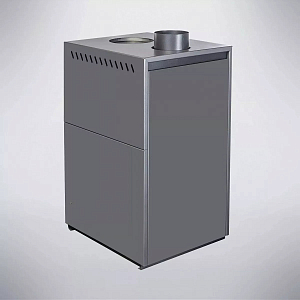 Печь-Камин Варвара "ГАРМОНИЯ 1309 ГРАФИТ" (new) (Стальная 3D футеровка)